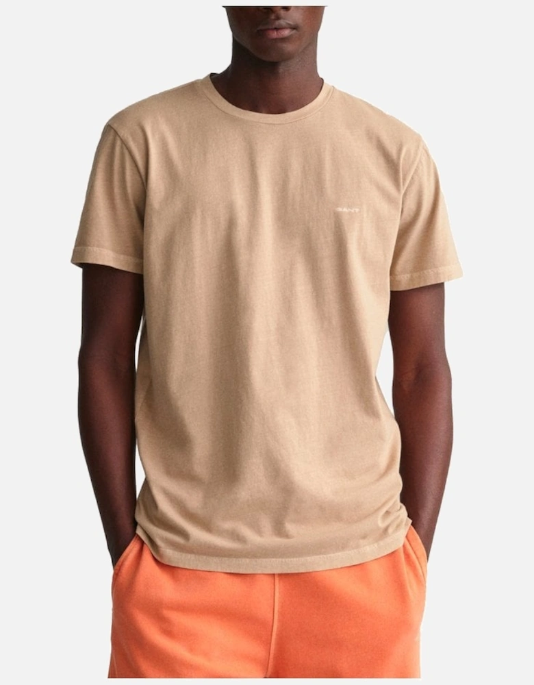 Sunfaded Short Sleeve T-shirt Concrete Beige