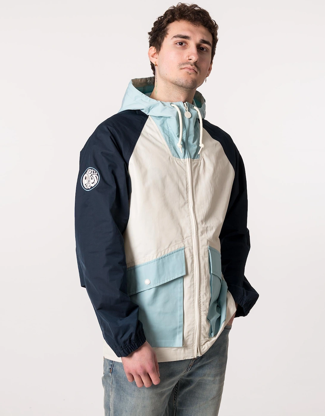 Lightweight Colourblock Jacket, 6 of 5