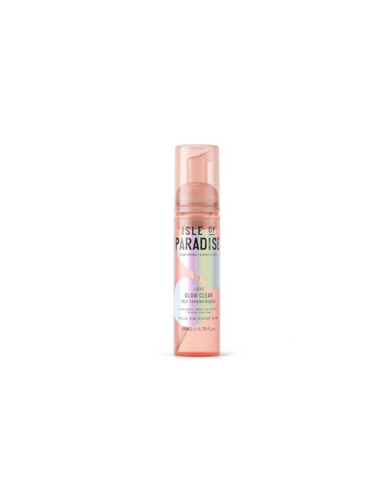 Glow Clear Self-Tanning Mousse - Light 200ml - Isle of Paradise