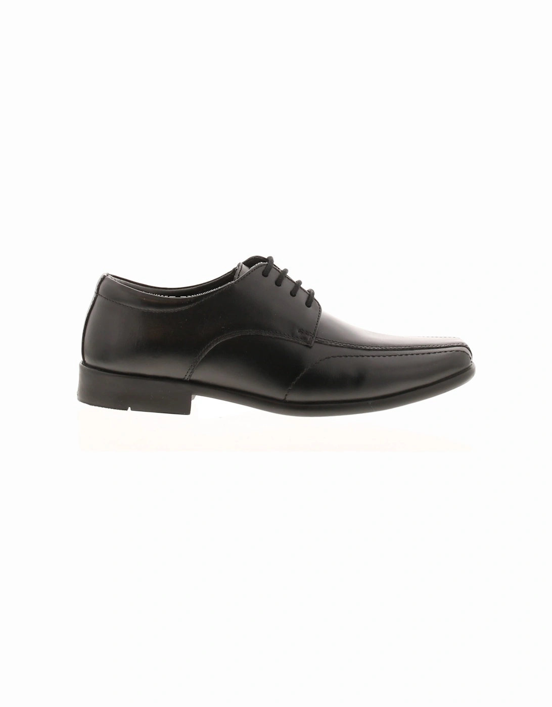 Boys School Shoes Formal Jon Leather black UK Size