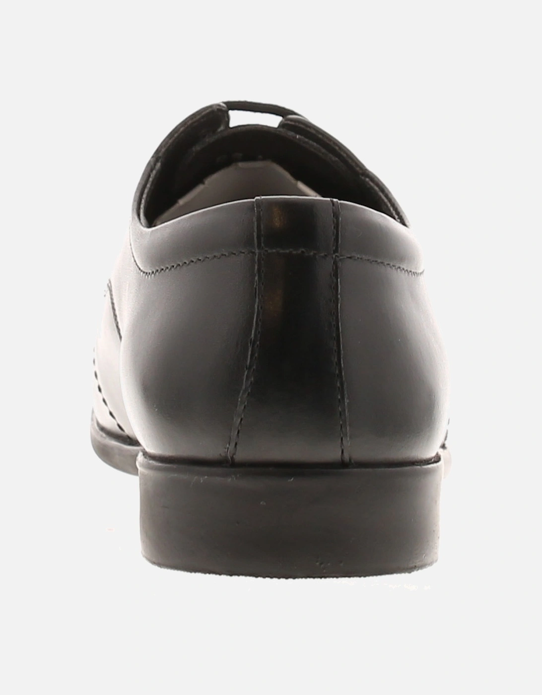 Boys School Shoes Formal Jon Leather black UK Size