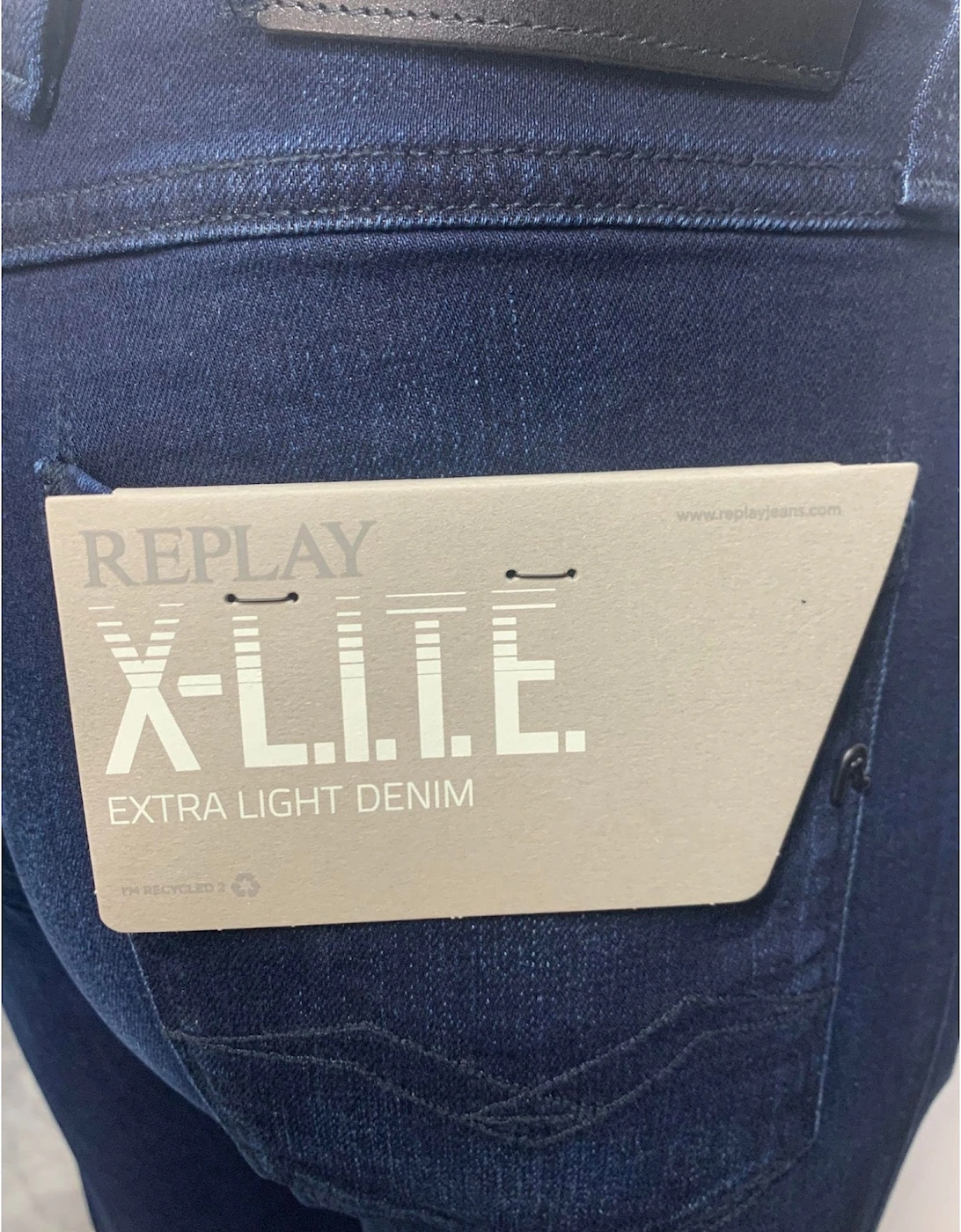 Men's Anbass Blue Xlite Slim Fit Denim Jeans