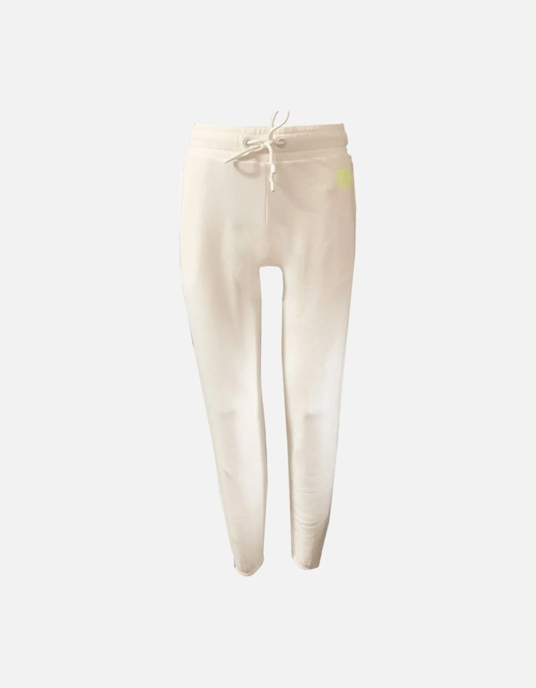 Women's White Daniella Jogging Bottoms