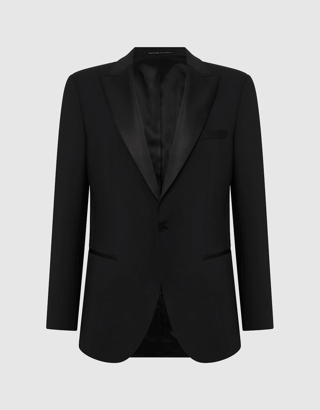 Peak Satin Lapel Tuxedo Jacket, 2 of 1