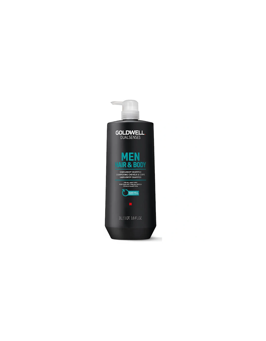Dualsenses Men's Hair & Body Shampoo 1000ml - Goldwell, 2 of 1