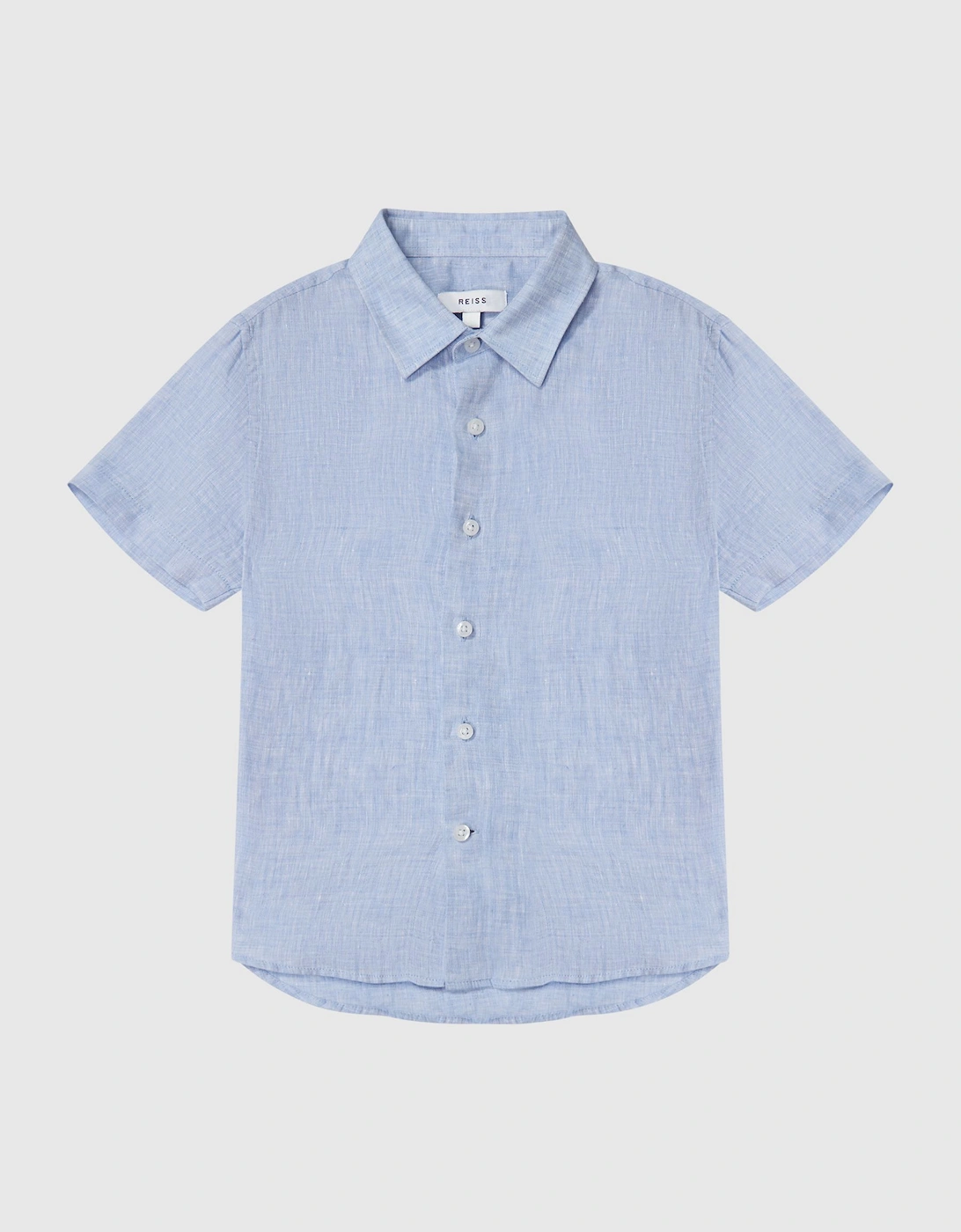 Short Sleeve Linen Shirt, 2 of 1