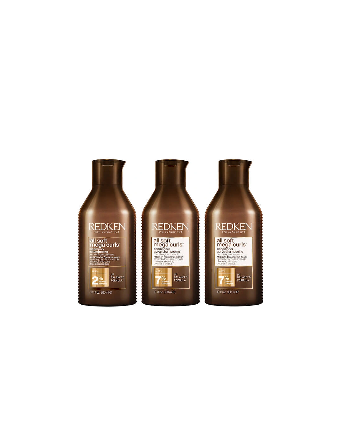 All Soft Mega Curl Hydrating and Nourishing Shampoo with Conditioner Duo for Curly and Coily Hair, 2 of 1