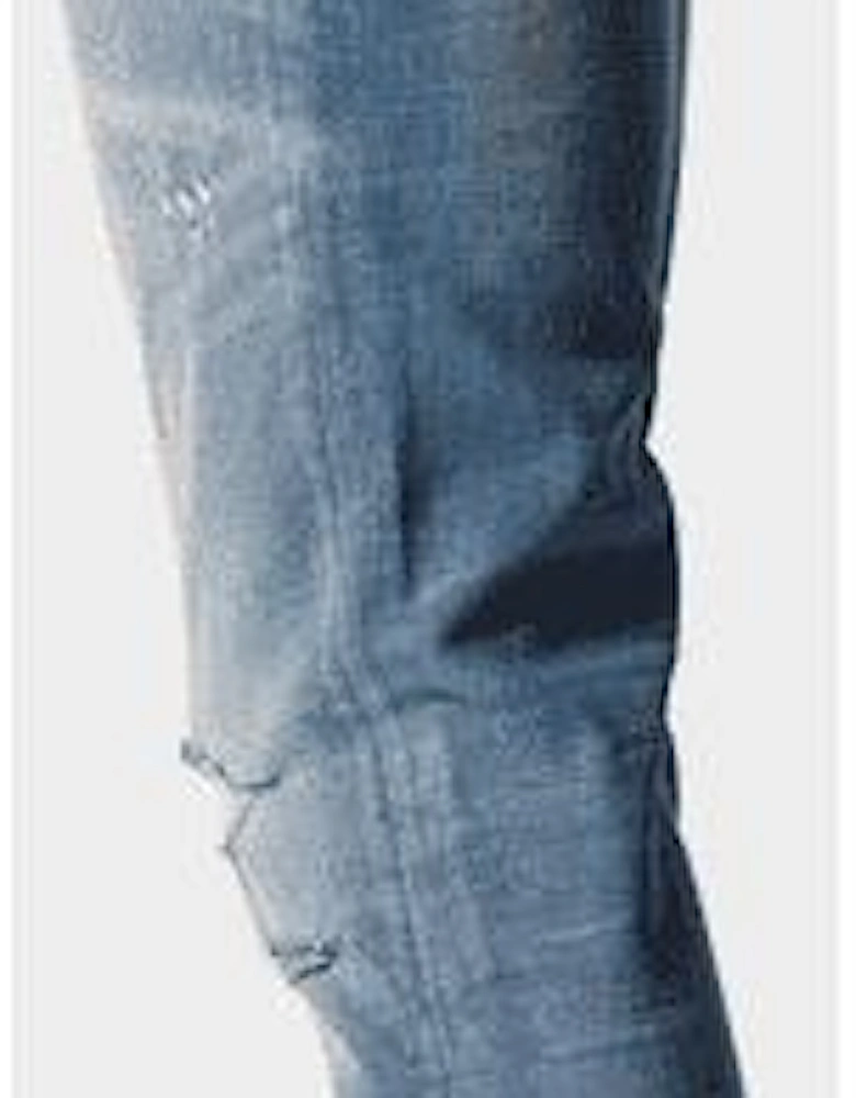 COB 913 Slim Fit Ripped Light Wash Jeans