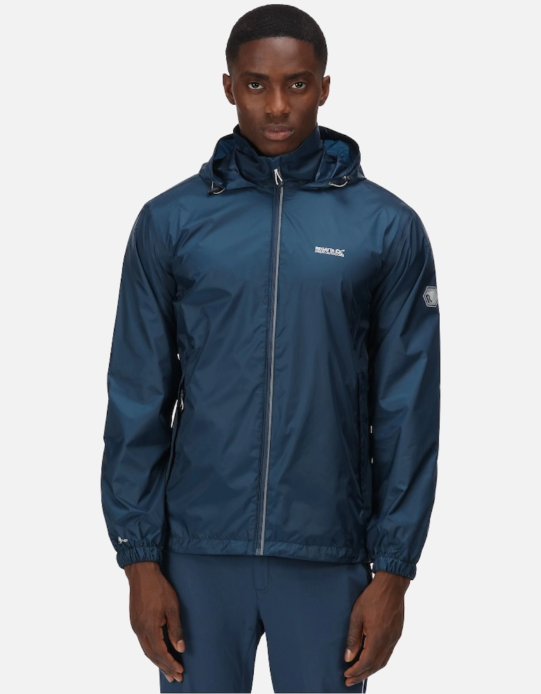 Regatta Men's Navy Lyle Iv Waterproof Breathable Packable Jacket Coat - - : 46/Regular 3XL