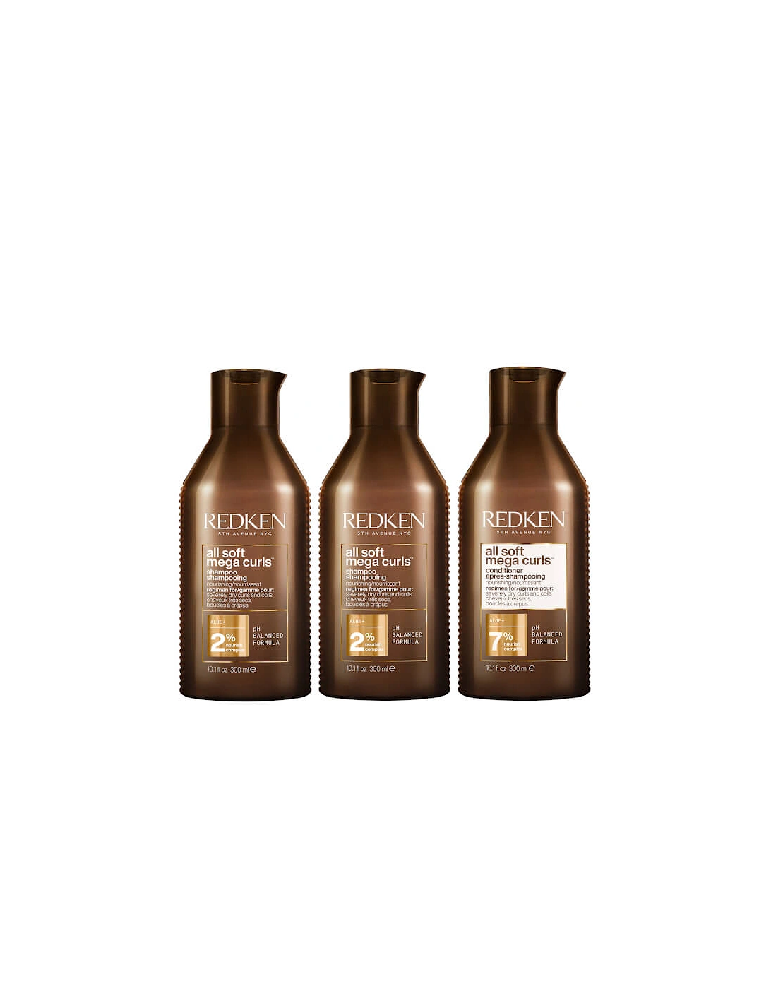 All Soft Mega Curl Hydrating and Nourishing Shampoo Duo with Conditioner for Curly and Coily Hair, 2 of 1