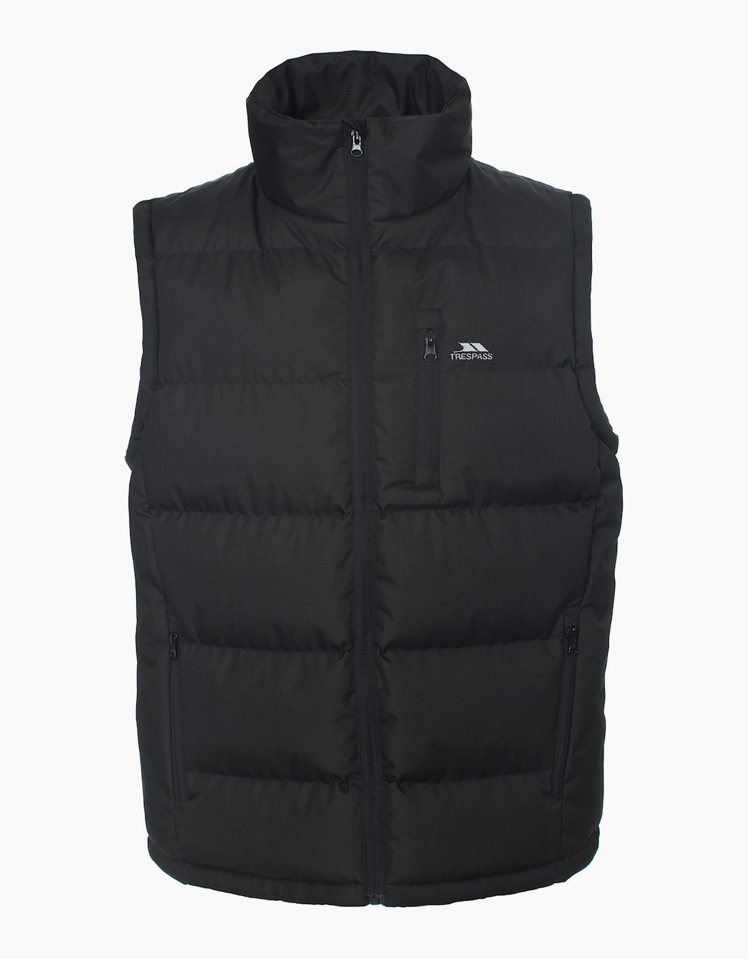 Trespass Men's Black Clasp Padded Gilet/Bodywarmer - Size: 44/Regular