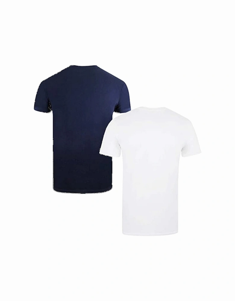 Mens Printed T-Shirt (Pack of 2)