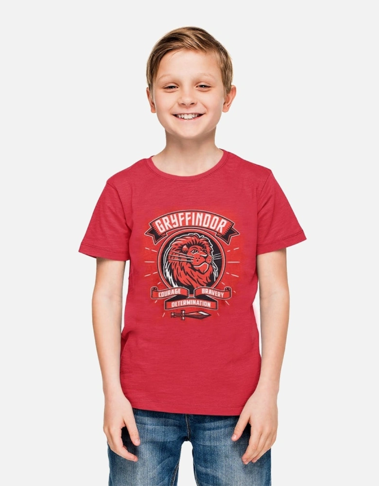 Childrens/Kids Comic Style Gryffindor T-Shirt