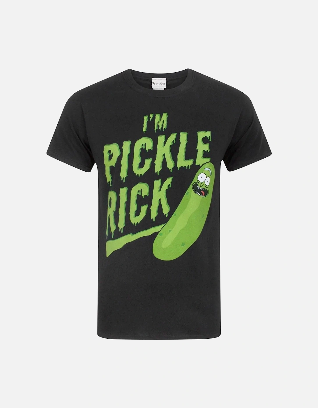 Mens I?'m Pickle Rick Short-Sleeved T-Shirt, 3 of 2