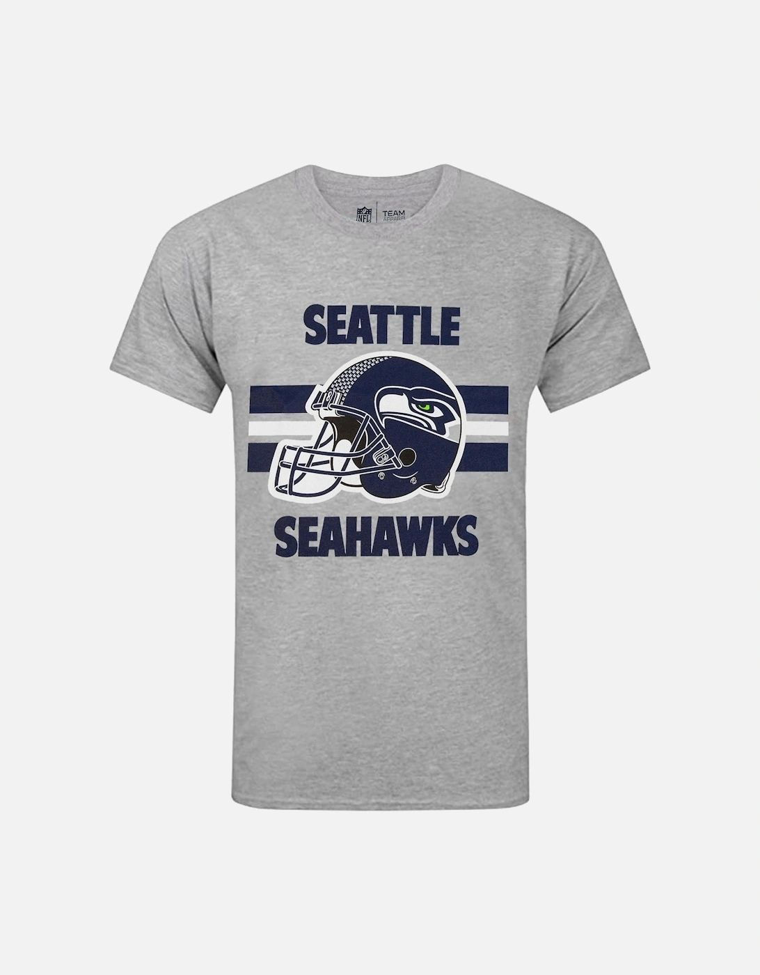 Mens Seattle Seahawks Helmet T-Shirt, 5 of 4