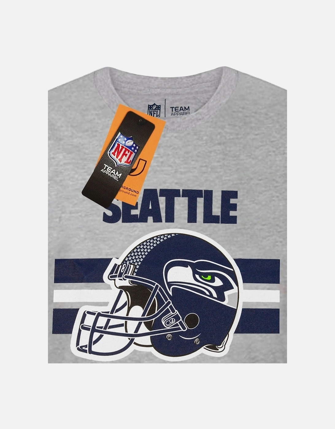 Mens Seattle Seahawks Helmet T-Shirt