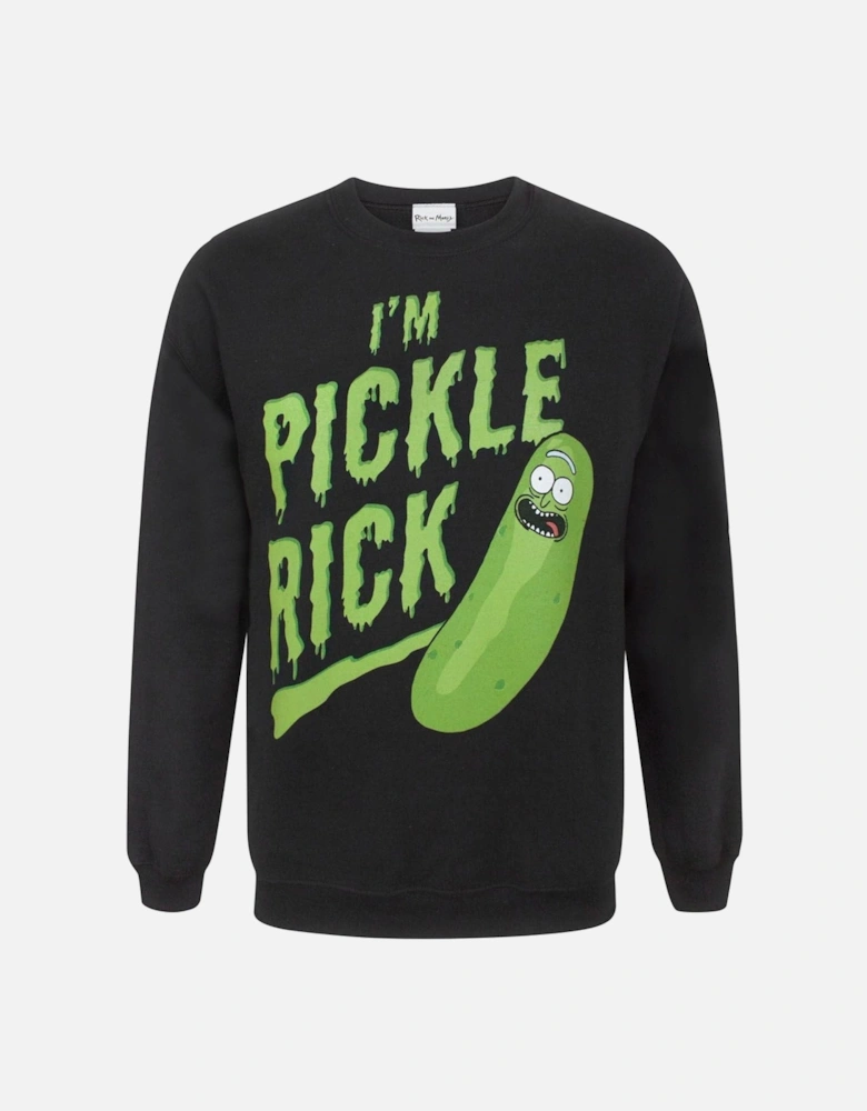 Mens Pickle Rick Sweater