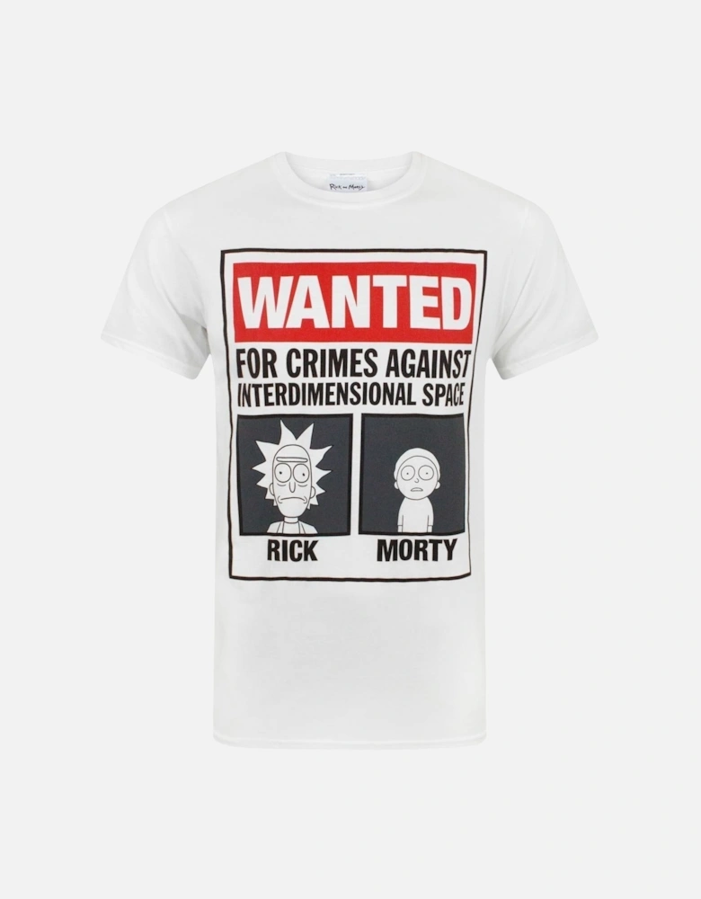 Mens Wanted Poster T-Shirt