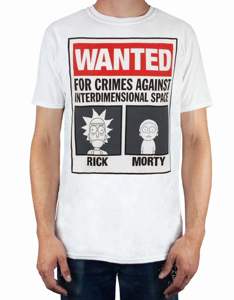 Mens Wanted Poster T-Shirt