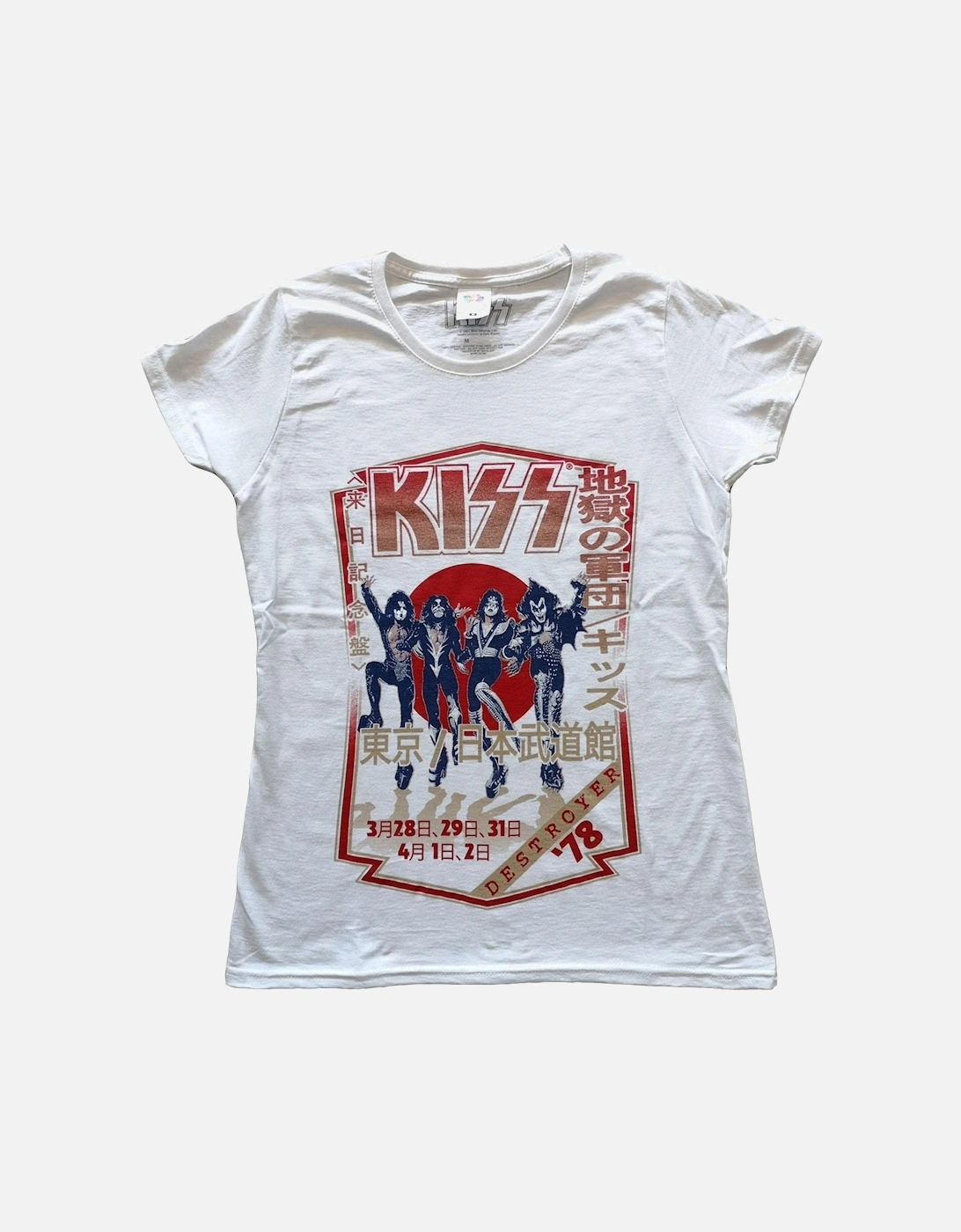 Womens/Ladies Destroyer Tour 78 T-Shirt, 2 of 1