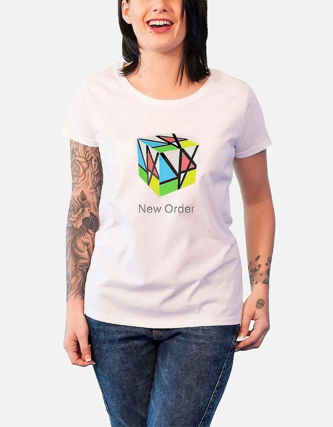 Womens/Ladies Puzzle Cube T-Shirt, 3 of 2