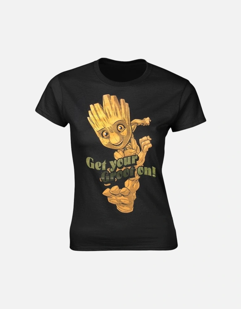 Girls Baby Groot Dance T-Shirt