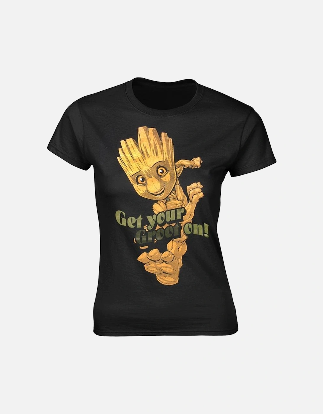 Girls Baby Groot Dance T-Shirt, 2 of 1