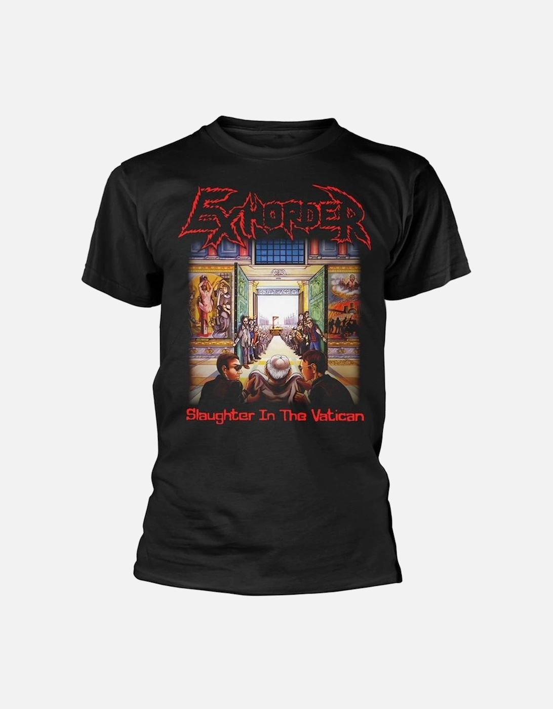 Unisex Adult Slaughter In The Vatican T-Shirt, 2 of 1