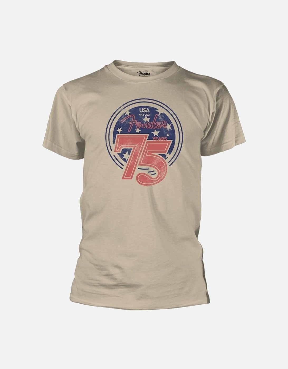 Unisex Adult Star Spangled T-Shirt, 2 of 1