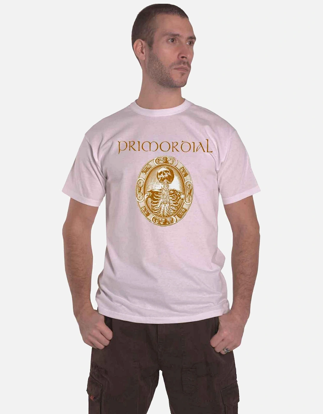 Unisex Adult Redemption At The Puritans Hand Back Print T-Shirt