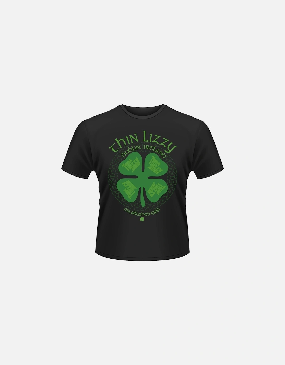 Unisex Adult Four Leaf Clover T-Shirt, 3 of 2