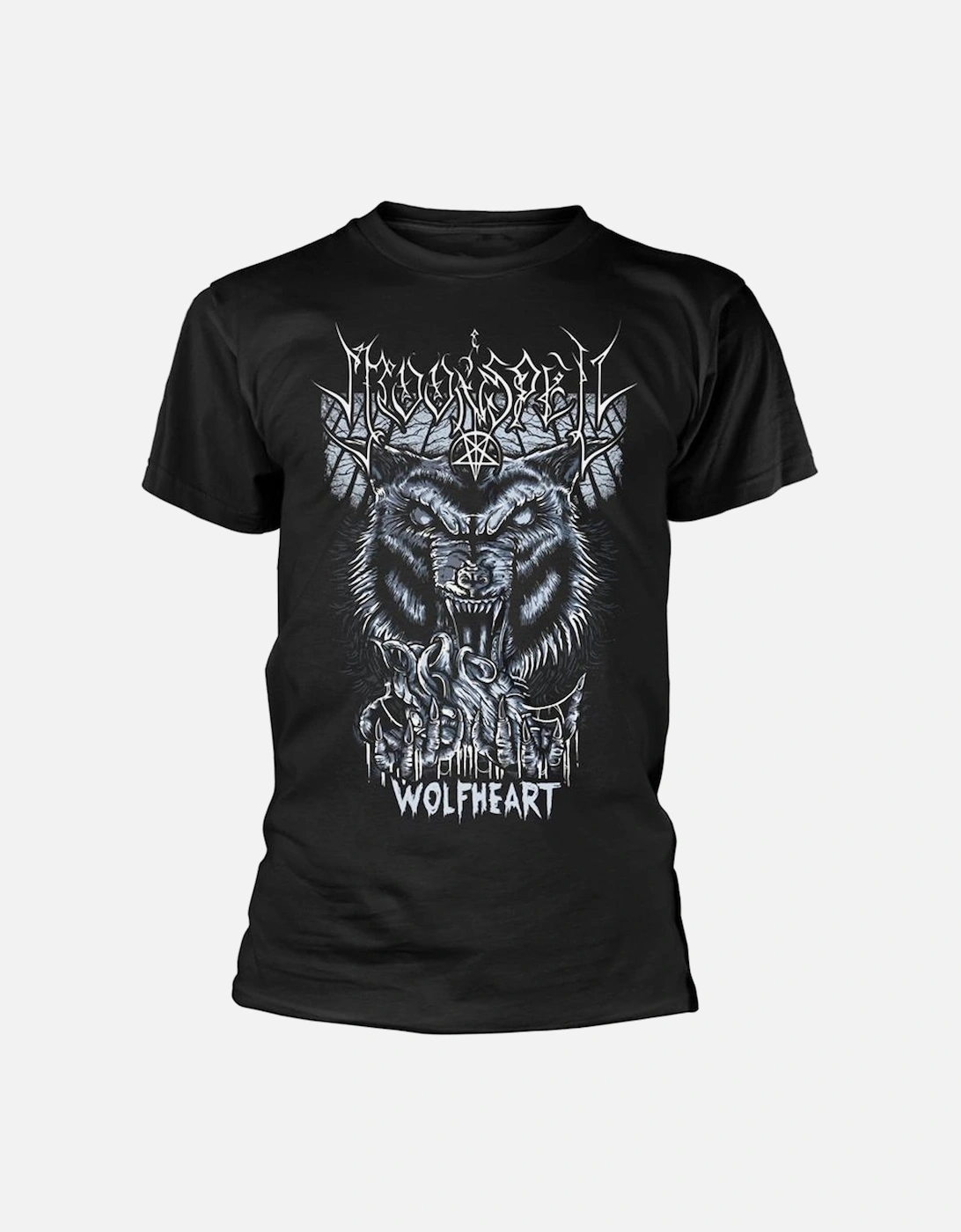 Unisex Adult Wolfheart T-Shirt, 2 of 1