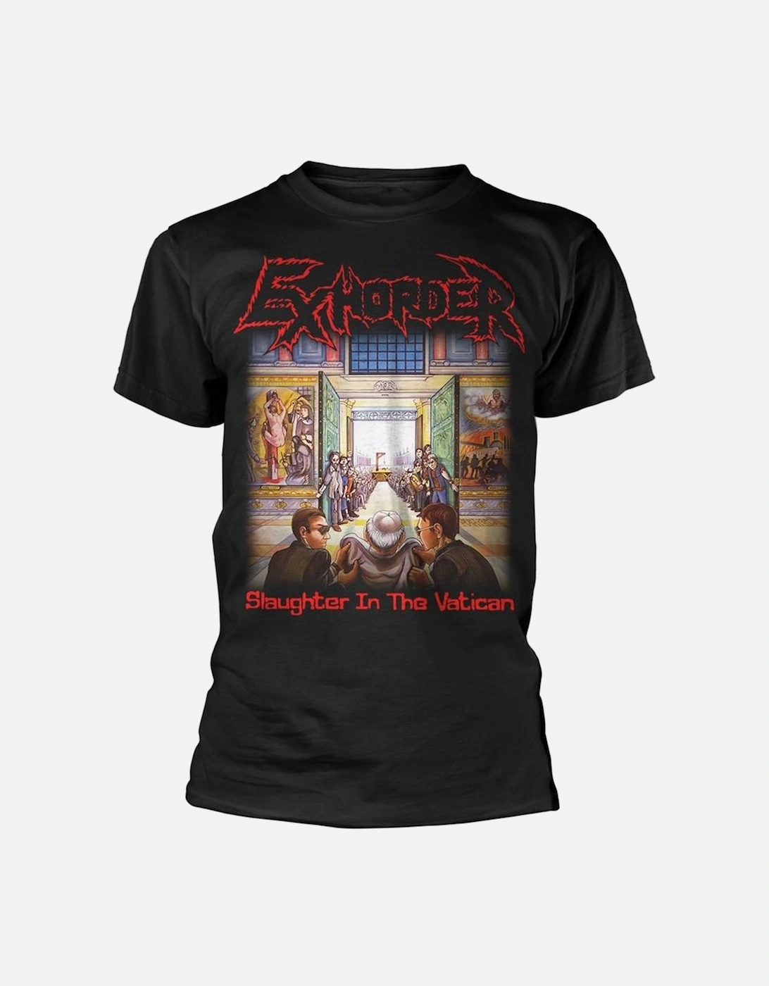 Unisex Adult Slaughter In The Vatican T-Shirt, 2 of 1