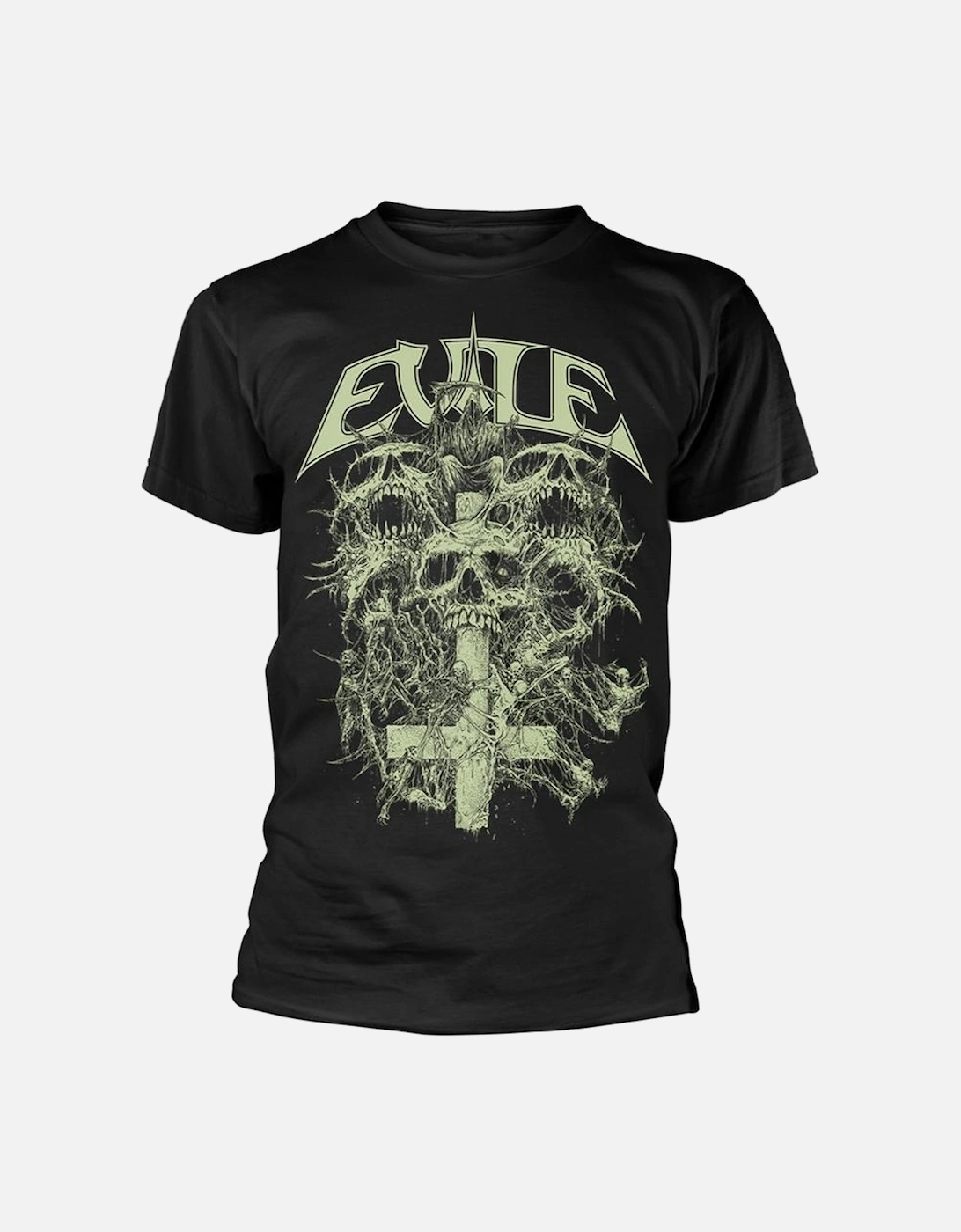 Unisex Adult Riddick Skull T-Shirt, 2 of 1