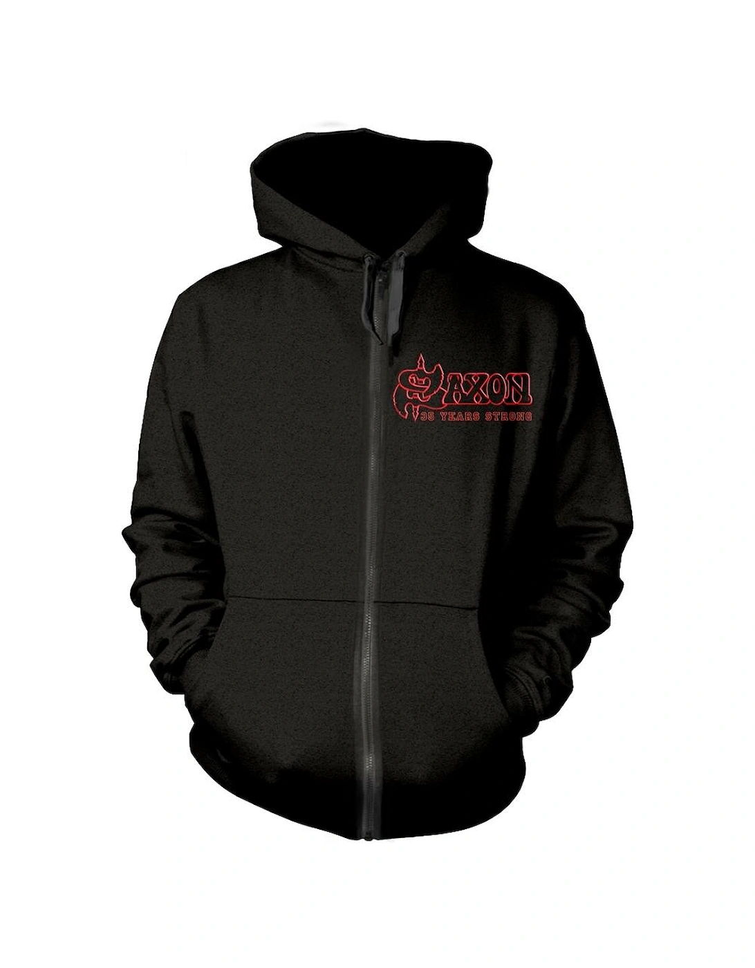 Unisex Adult Strong Arm Of The Law Full Zip Hoodie, 3 of 2