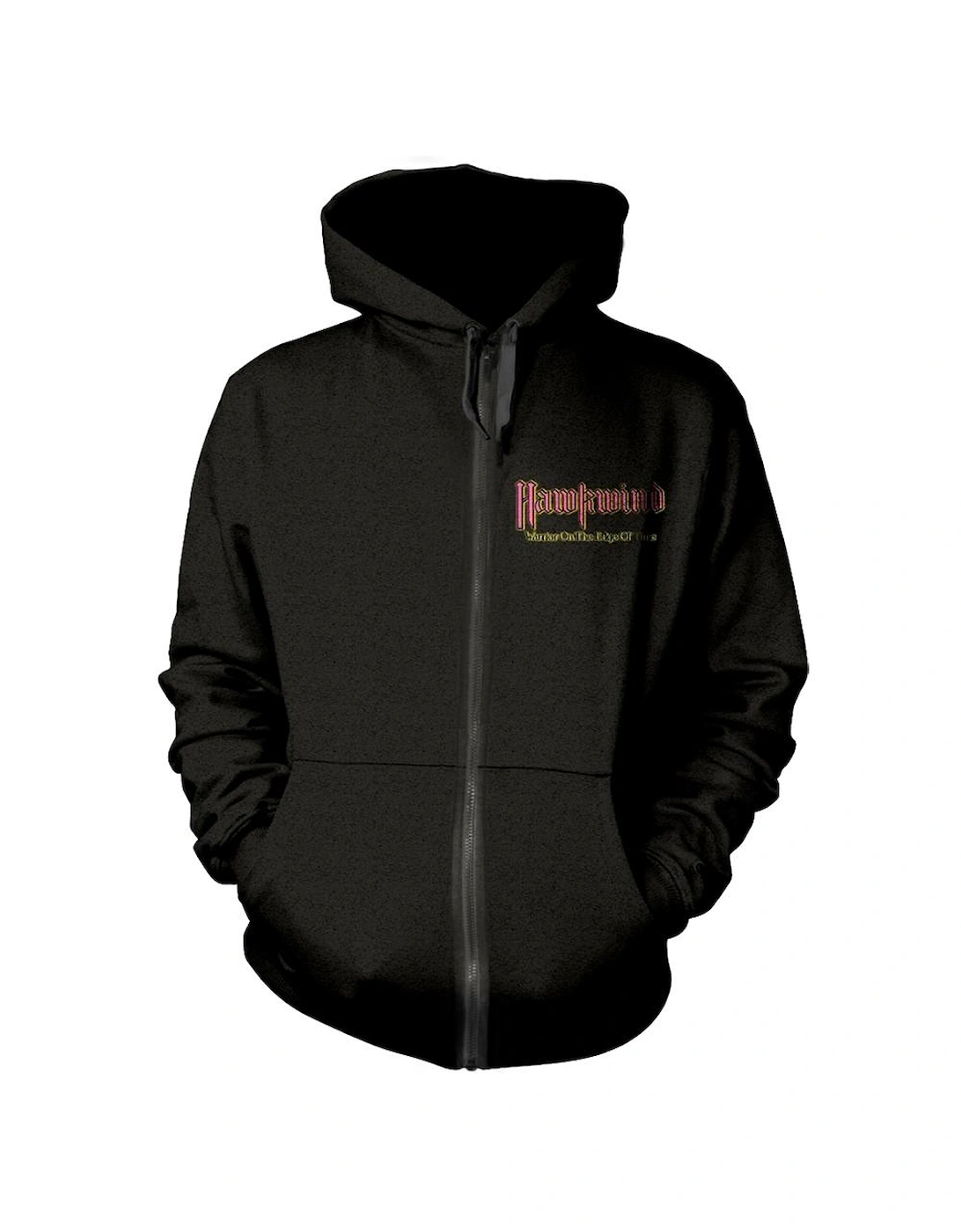 Unisex Adult Warrior On The Edge Of Time Full Zip Hoodie, 3 of 2