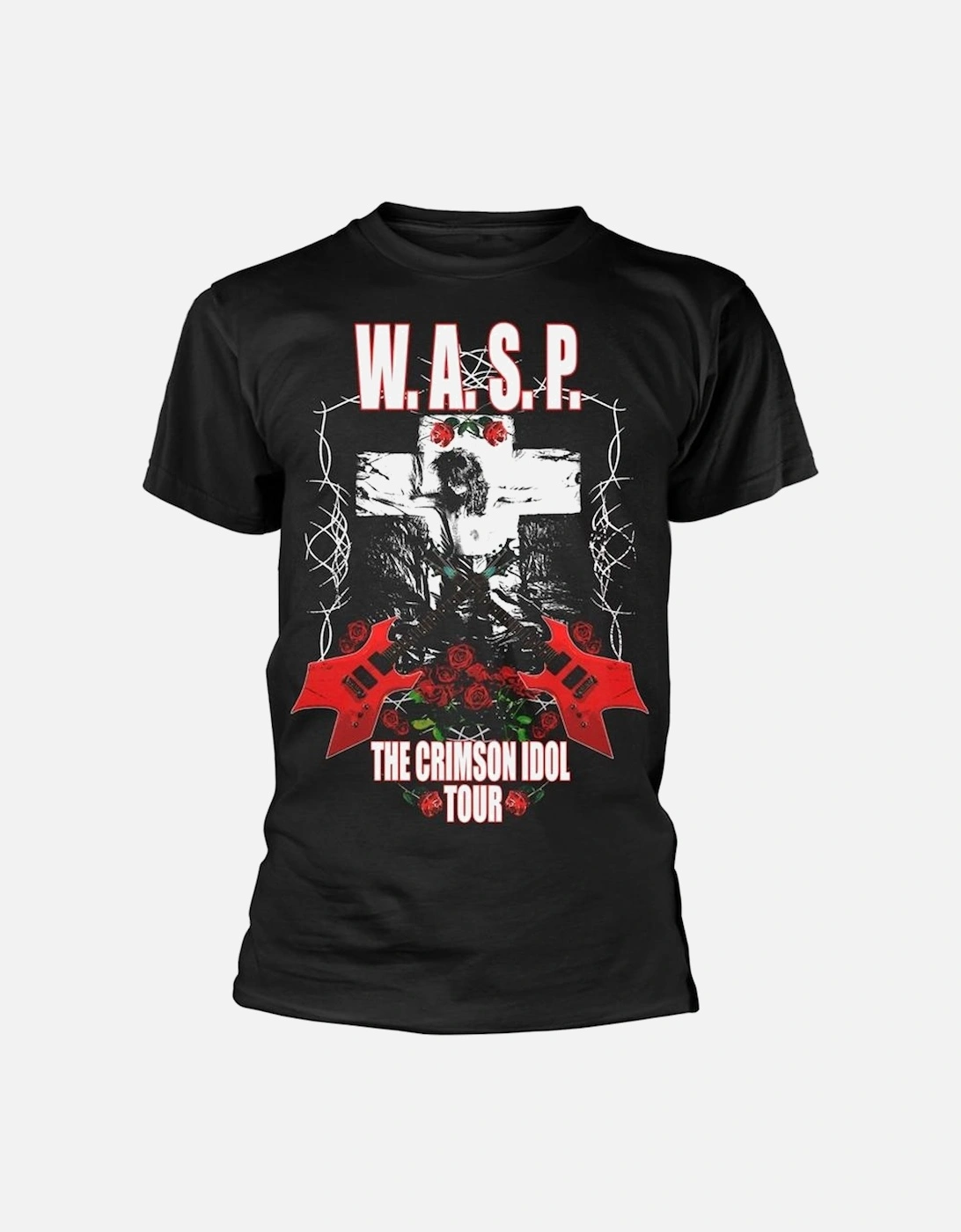 W.A.S.P Unisex Adult Crimson Idol Tour T-Shirt, 3 of 2