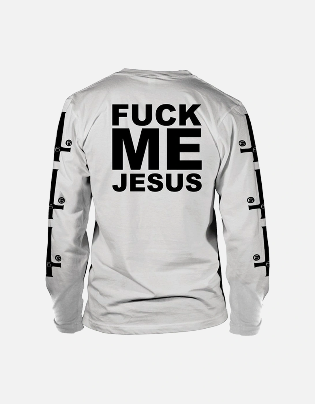 Unisex Adult Fuck Me Jesus Long-Sleeved T-Shirt