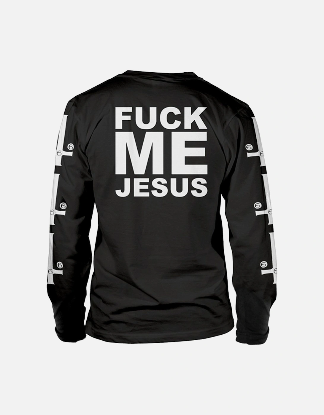 Unisex Adult Fuck Me Jesus Long-Sleeved T-Shirt