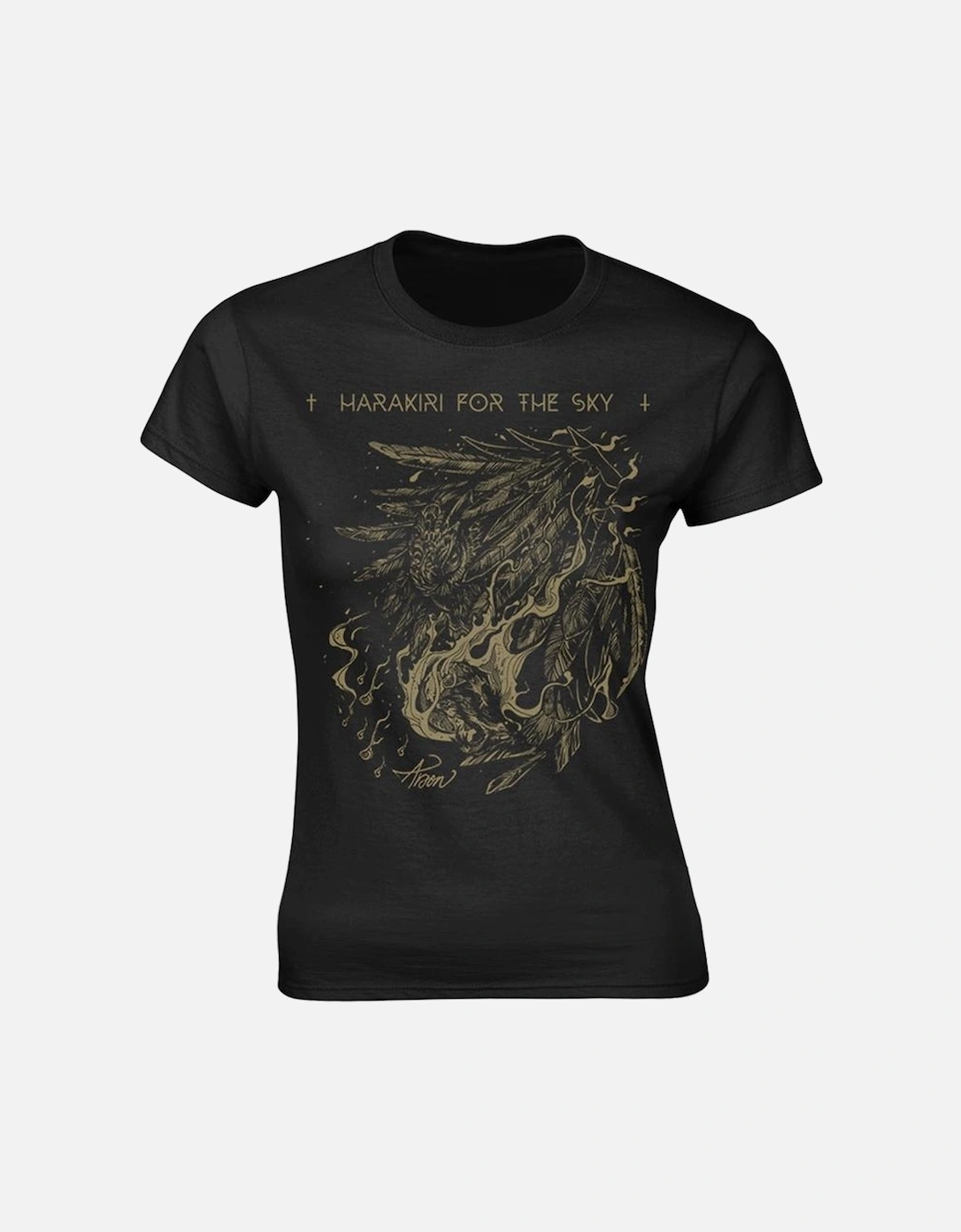 Womens/Ladies Arson Owl T-Shirt, 2 of 1