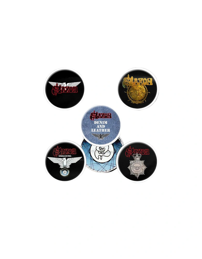 Wheels Of Steel Badge (Pack of 5)
