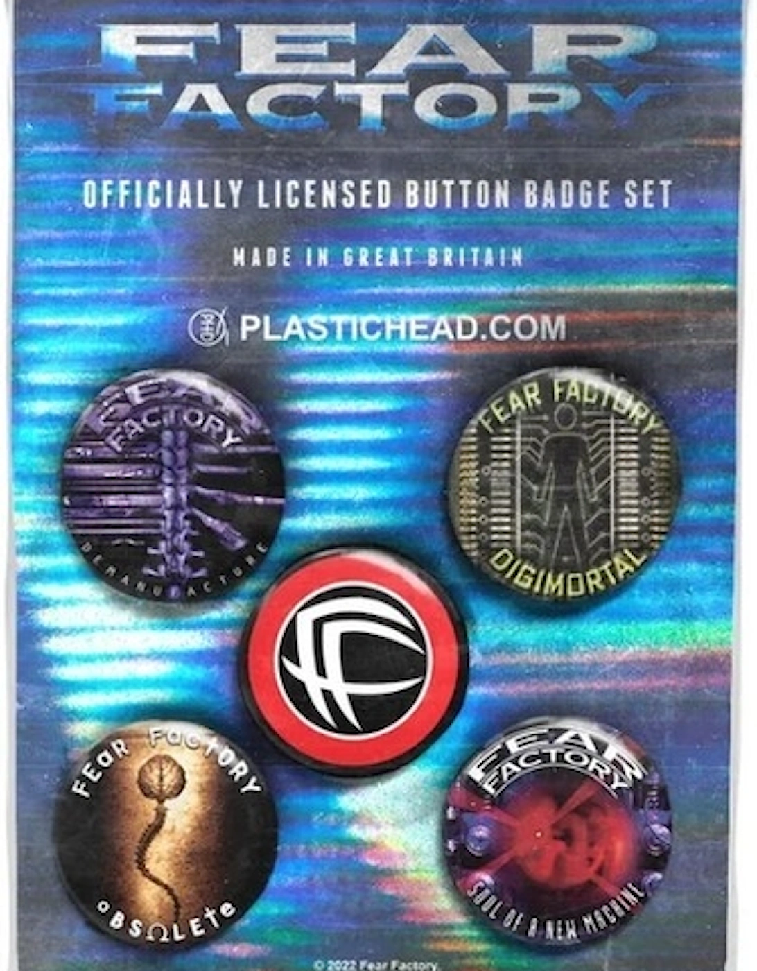1992-2001 Albums Badge Set (Pack of 5), 2 of 1