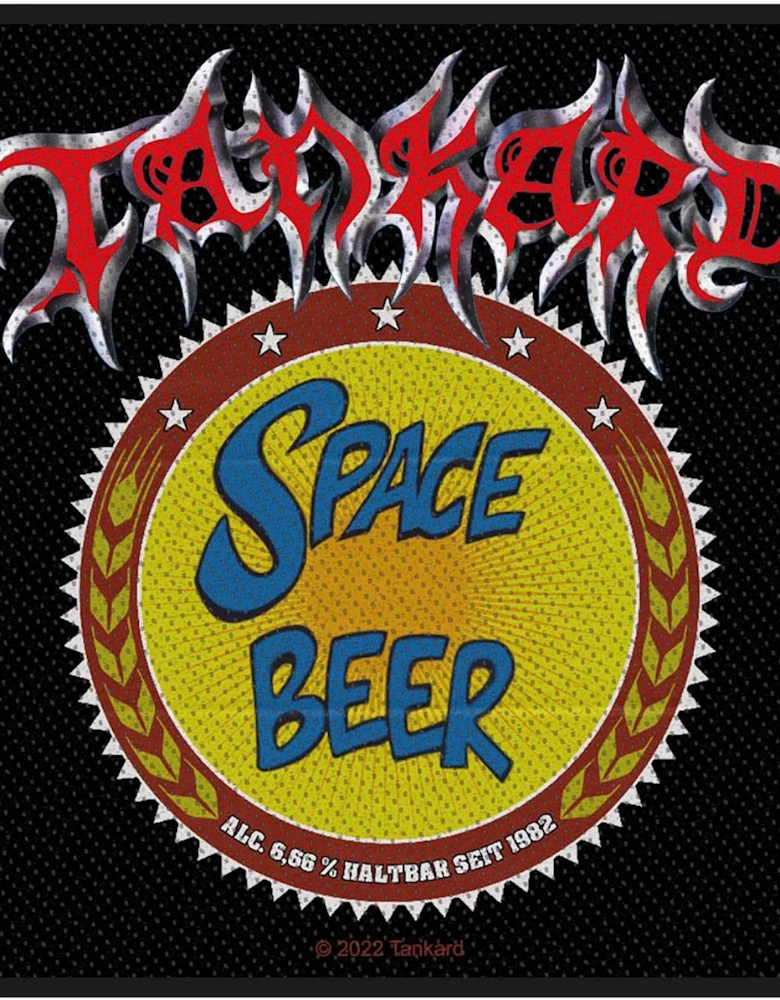 Space Beer Woven Patch