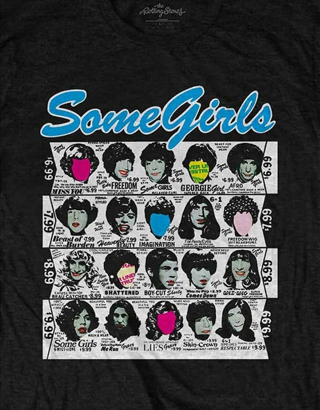 Unisex Adult Some Girls Album T-Shirt