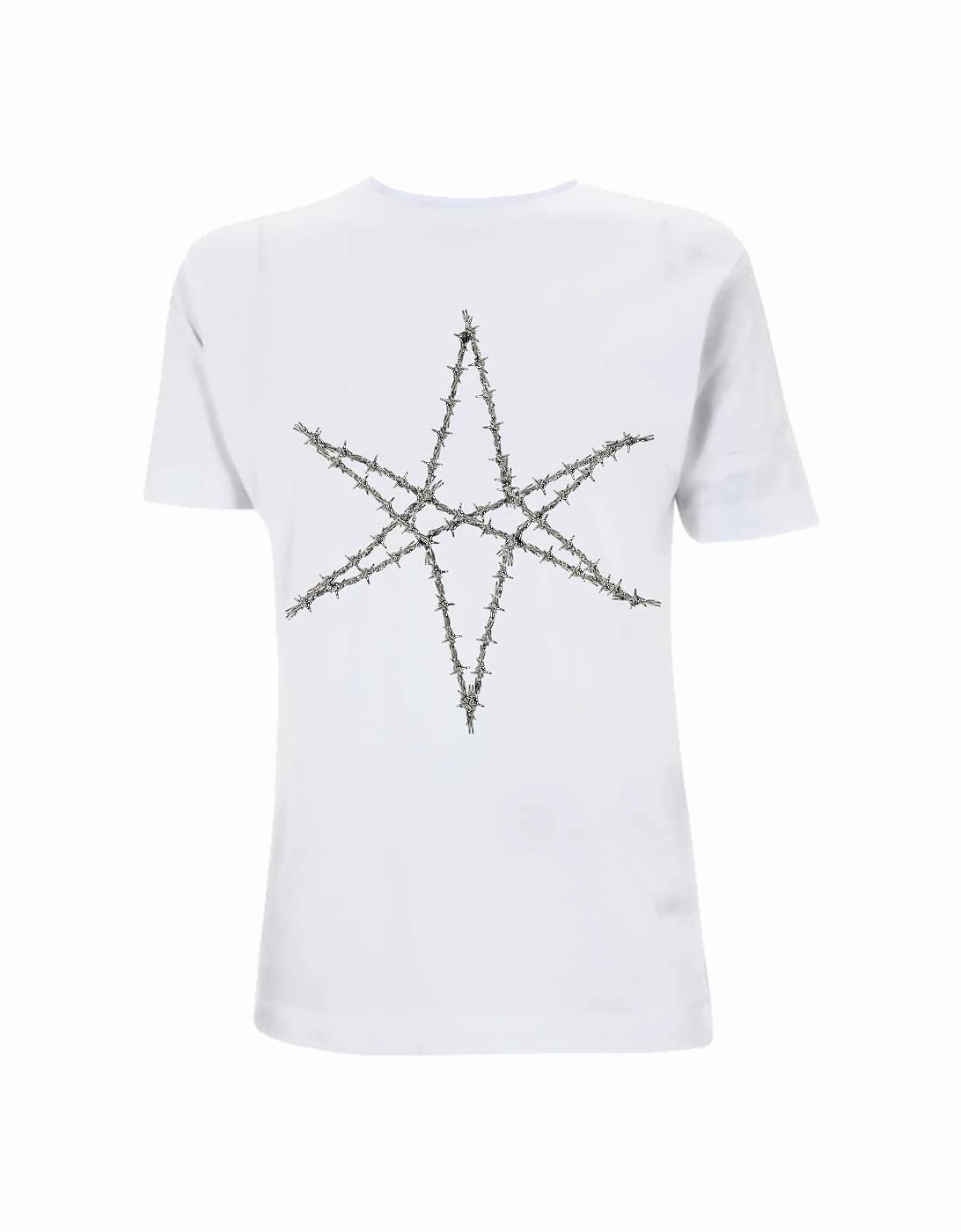 Unisex Adult Barbed Wire T-Shirt, 3 of 2