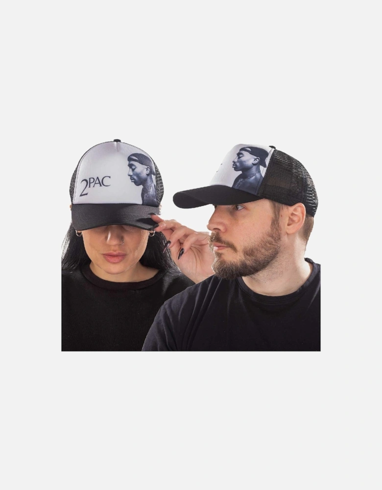 Unisex Adult Profile Photo Mesh Panel Baseball Cap