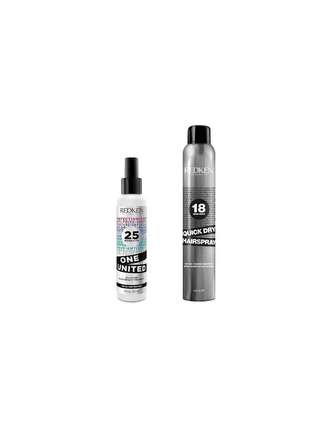 Styling One United and Quick Dry Hair Spray Bundle, 2 of 1