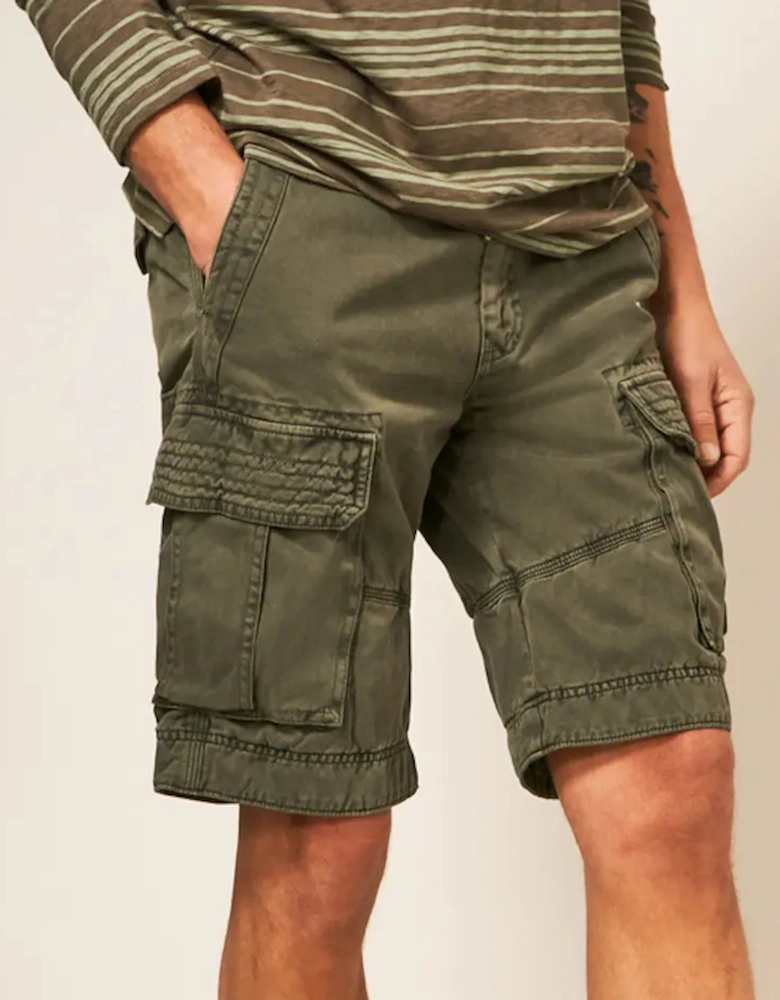 Men's Halsall Cargo Shorts Khaki Green