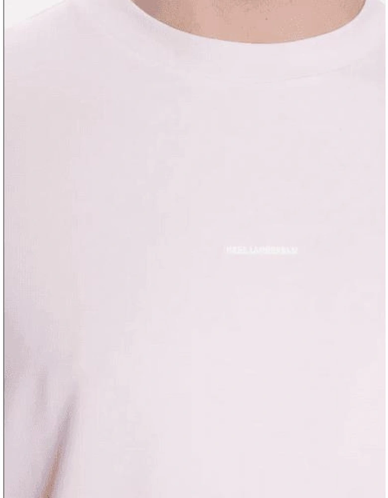 Cotton Rubber Logo Pink T-Shirt
