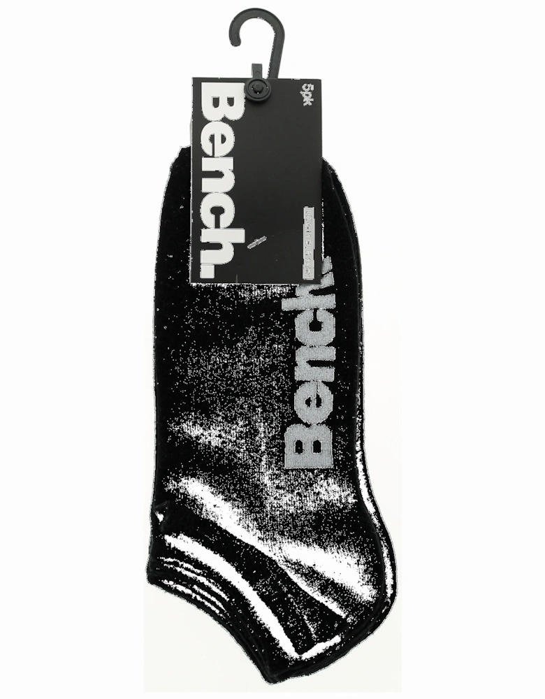Mens Trainer Socks 5pk Jayson black
